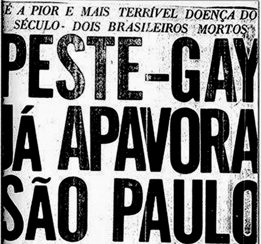 Peste Gay Manchete Jornal